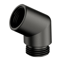 Adaptador de ducha de grafito Omnires (T87GR)