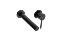Mezclador de lavabo empotrado Rea Tess negro mate (REA-B0412)