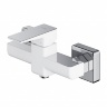 shower mixer Omnires Parma white (PM7440CRB)