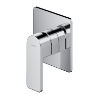 Mezclador empotrado para baño y ducha Omnires Baretti, cromado (BA7845CR)