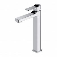 Mezclador de lavabo Omnires Slide de cromo alto (SL7712CR)