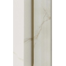 shower wall Rea Hugo 90x200,5 safety glass, transparent, matte gold (REA-K6613)