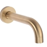 Conjunto de ducha empotrado Rea Lungo cepillado dorado + caja (REA-P6609)