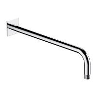 Omnires chrome overhead shower bracket (RA01C/KCR)