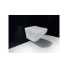 toilet Rea Ivo Rimless 535x345 without rim, suspended, duroplast seat slow-falling (REA-C9201)