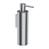 Dispensador de jabón líquido Omnires Modern Project de níquel cepillado (MP60721NI)