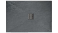 Bandeja Rea Grey Rock 80x100 rectangular gris (REA-K4582)