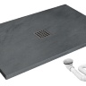 tray Rea Grey Rock 80x100 rectangular grey (REA-K4582)