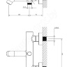 Omnires Y gold bath mixer (Y1230GL)