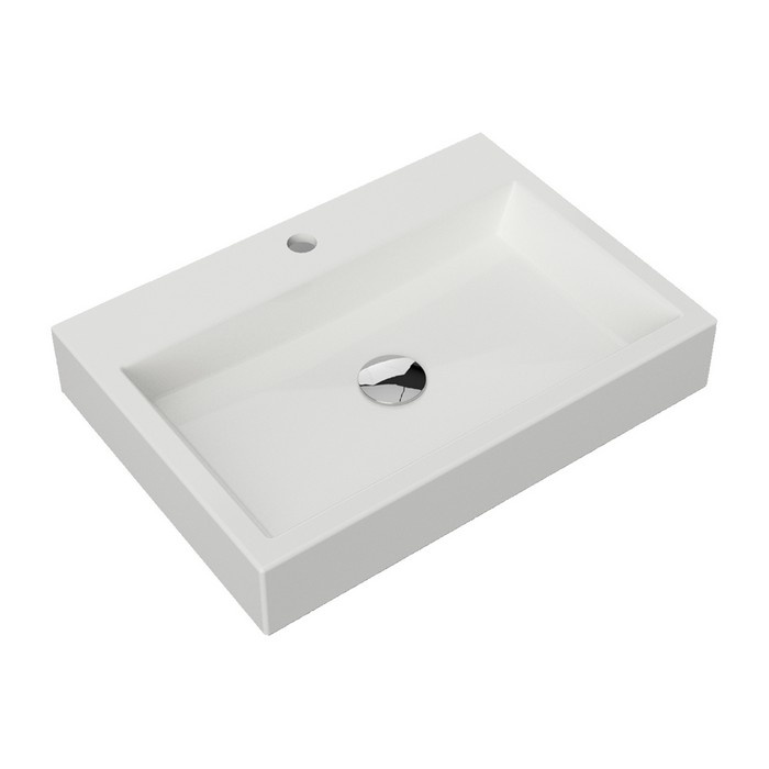 washbasin Omnires Thasos 42x60 white (THASOS600BP)