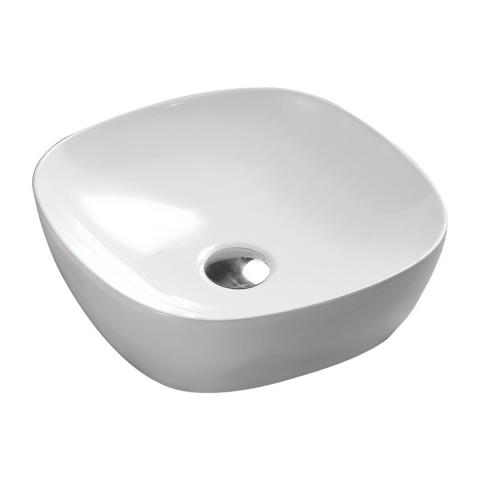 Lavabo Omnires Portland 37x37 blanco (PORTLAND370BP)