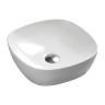 Lavabo Omnires Portland 37x37 blanco (PORTLAND370BP)