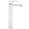 Rea Bloom high basin mixer, white/chrome (REA-B9917)