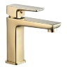 Mezclador de lavabo Rea Orix dorado (REA-B6163)