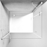Cabina de ducha Rea Madox U 90x90 cristal de seguridad, transparente (REA-K4527)
