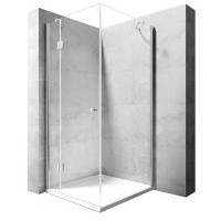 Cabina de ducha Rea Madox U 90x90 cristal de seguridad, transparente (REA-K4527)