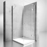 Cabina de ducha Rea Madox U 90x90 cristal de seguridad, transparente (REA-K4527)