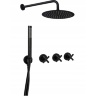 shower set Rea Exit black (REA-P8000)