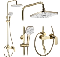 Sistema de ducha Rea Storm Gold (REA-P9530)