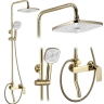 Sistema de ducha Rea Storm Gold (REA-P9530)