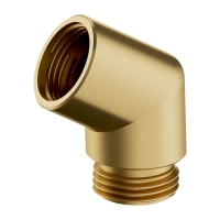 Adaptador de ducha Omnires en oro cepillado (T87GLB)