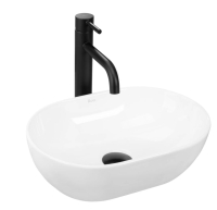 Lavabo Rea Amelia Mini 38x26 blanco (REA-U3322)