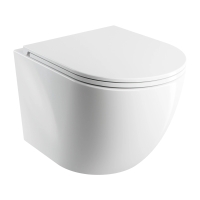 toilet Omnires Ottawa Silent Power 49x37 suspended, seat duroplast soft-close, white (OTTAWASPMWBP)