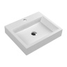 lavabo Omnires Thasos 42x50 blanco (THASOS500BP)