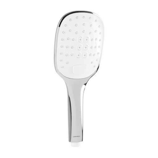 shower head Omnires Davis chrome/white (DAVIS-RCRB)