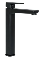 Mezclador de lavabo Rea Orix negro alto (REA-B8467)