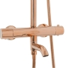 shower set Rea Lungo rose gold, with thermostat (REA-P6606)