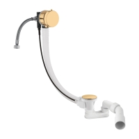 Sifón de baño Omnires CGS dorado (TK132-PLUS-3.04+64-SGL)