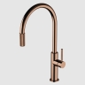 Omnires Switch Kitchen Faucet with Water Filter Function, Cooper (SW9057CP)