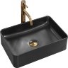 Lavabo Rea Avia 34,5x50,5 negro (REA-U0843)