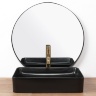 Lavabo Rea Avia 34,5x50,5 negro (REA-U0843)