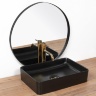 Lavabo Rea Avia 34,5x50,5 negro (REA-U0843)