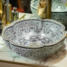 washbasin Rea Asanti 42x42 gray (REA-U7506)