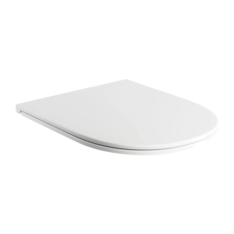 Asiento Omnires Ottawa de duroplast con cierre suave, blanco (OTTAWASPDEBP)