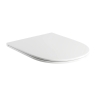 Asiento Omnires Ottawa de duroplast con cierre suave, blanco (OTTAWASPDEBP)