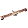 Desagüe Rea Neox Slim Pro cobre cepillado 80 (REA-G4807)