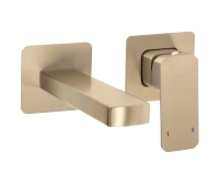 смеситель для умывальника Rea Arlo скрытого монтажа, brush gold (REA-B5611)