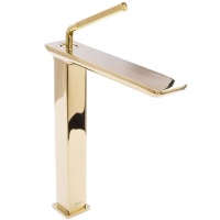 Mezclador de lavabo Rea Modo alto, dorado (REA-B5665)