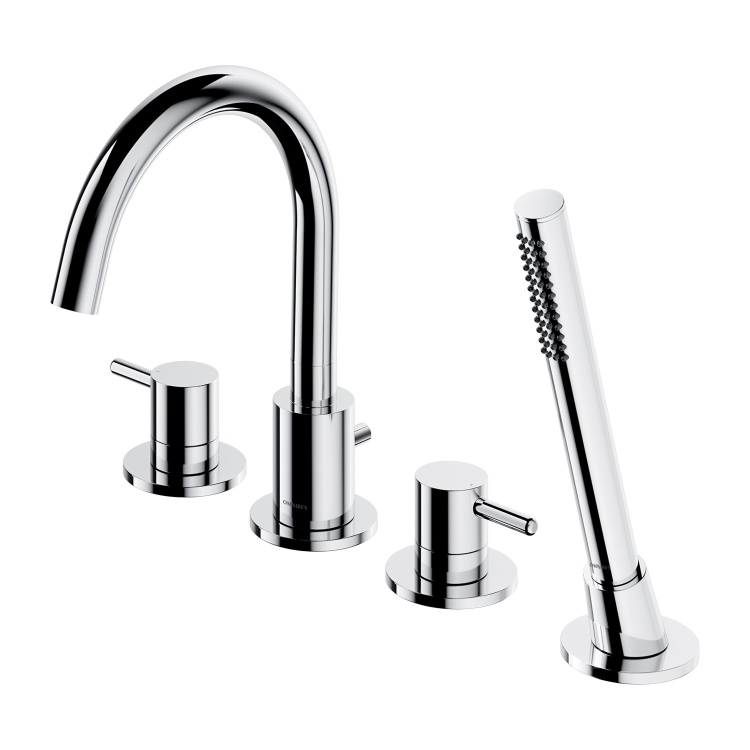 Mezclador de baño Omnires Y cromado (Y1232CR)