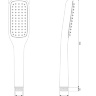 shower head Omnires Hudson chrome (HUDSONX-RCR)