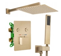 Conjunto de ducha empotrado Rea Fenix gold (REA-P6358)