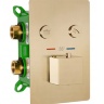 Conjunto de ducha empotrado Rea Fenix gold (REA-P6358)