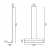 Rea Tori black shelf (REA-85000)