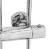 shower system Rea Lungo chrome, with thermostat (REA-P6607)