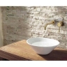 Mezclador de lavabo empotrado Rea Lungo con cepillo dorado (REA-B8652)
