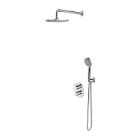 shower system with thermostat Omnires Y chrome (SYSYT05CR)